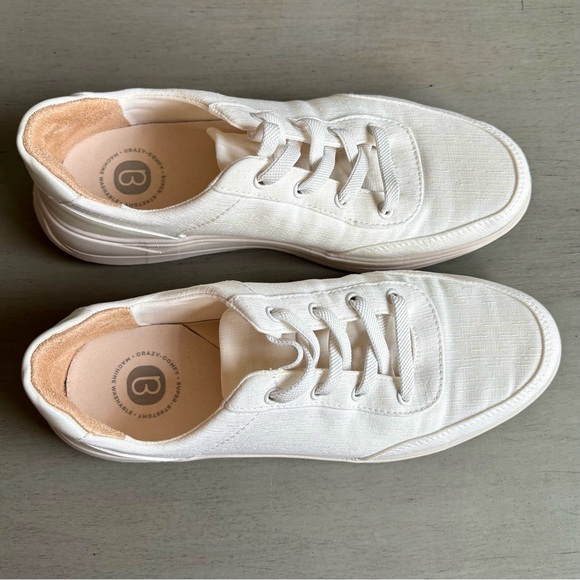 Bzees Time Square White Cream Lightweight Slip On Comfort Sneakers Women 8 NEW - Picture 9 of 14